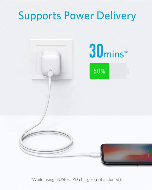 Anker USB-C charger for fast charging with power delivery