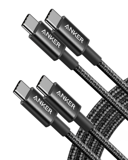 Anker braided USB-C cable with durable design for charging