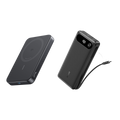 Anker Power Bank (20K, 8wer Ban7W, Built-In USB-C Cable) and Anker MagGo Pok (10K, Slim)