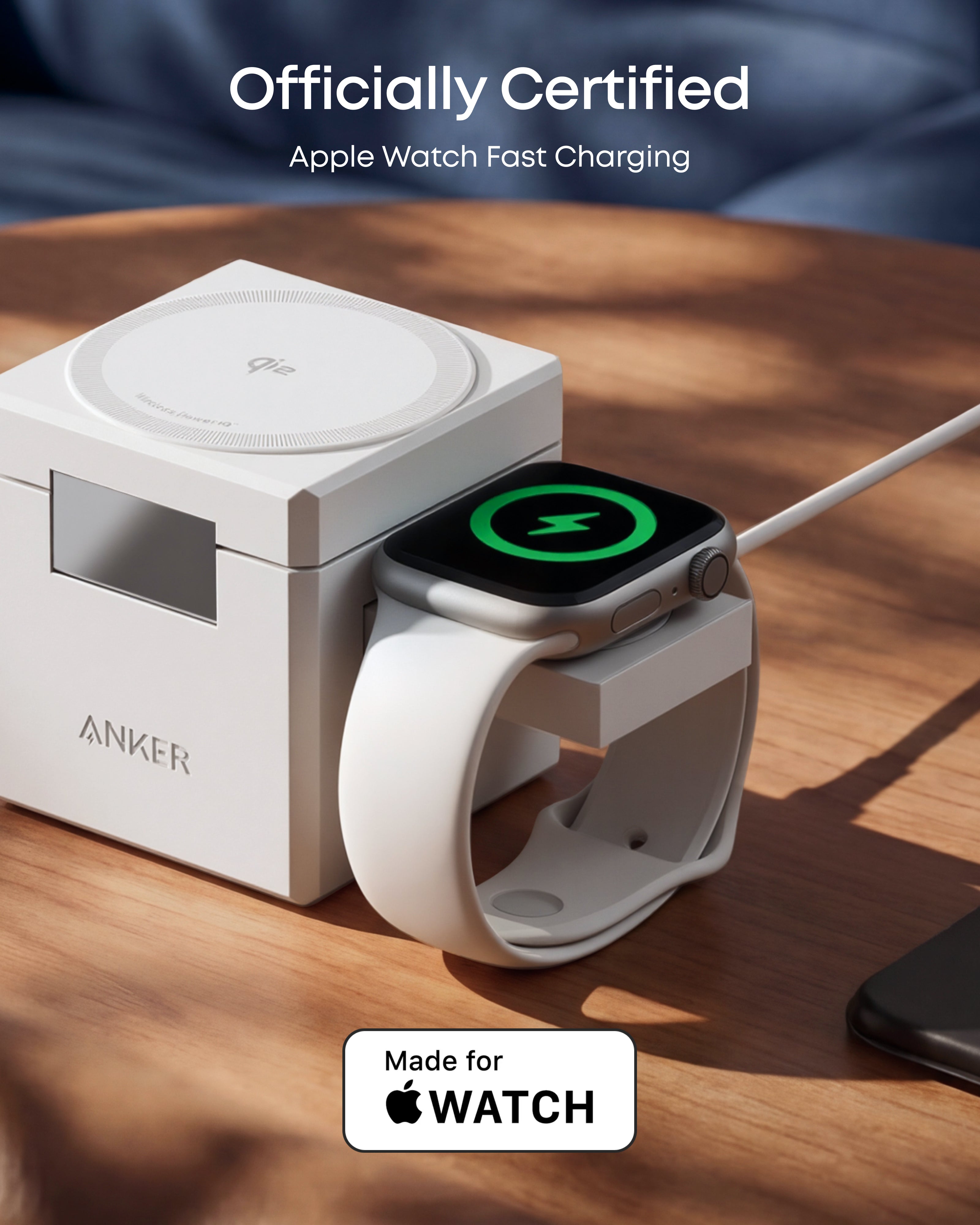 Anker 3-in-1 Cube with Qi2 and Anker 140W 2-in-1 USB-C to USB-C Cable